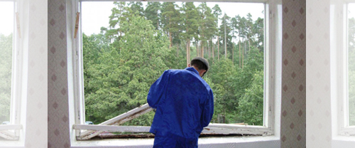 Демонтаж окон